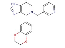 4-(2,3-dihydro-1,4-benzodioxin-6-yl)-5-(pyridin-3-ylmethyl)-4,5,6,7-tetrahydro-1H-imidazo[4,5-c]pyridine