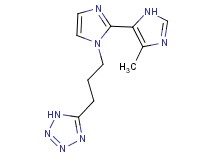 5'-methyl-1-[3-(1H-tetrazol-5-yl)propyl]-1H,3'H-2,4'-biimidazole
