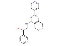 1-pyridin-3-yl-2-[(2-pyridin-4-yl-5,6,7,8-tetrahydropyrido[3,4-d]pyrimidin-4-yl)amino]ethanol