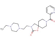 3-[2-(4-ethylpiperazin-1-yl)ethyl]-8-(pyridin-2-ylcarbonyl)-1-oxa-3,8-diazaspiro[4.5]decan-2-one