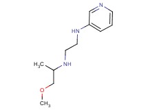 N-(2-methoxy-1-methylethyl)-N'-pyridin-3-ylethane-1,2-diamine