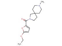 2-(5-ethoxy-2-furoyl)-8-methyl-2,8-diazaspiro[4.5]decane