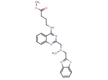 methyl 4-[(2-{[(1,3-benzothiazol-2-ylmethyl)(methyl)amino]methyl}-4-quinazolinyl)amino]butanoate