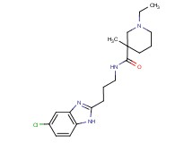 N-[3-(5-chloro-1H-benzimidazol-2-yl)propyl]-1-ethyl-3-methyl-3-piperidinecarboxamide