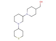 [1'-(tetrahydro-2H-thiopyran-4-yl)-1,3'-bipiperidin-4-yl]methanol