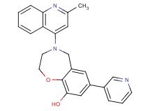 4-(2-methylquinolin-4-yl)-7-pyridin-3-yl-2,3,4,5-tetrahydro-1,4-benzoxazepin-9-ol