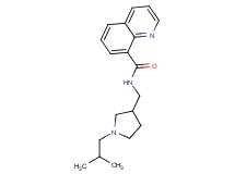 N-[(1-isobutylpyrrolidin-3-yl)methyl]quinoline-8-carboxamide