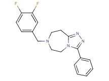 7-(3,4-difluorobenzyl)-3-phenyl-6,7,8,9-tetrahydro-5H-[1,2,4]triazolo[4,3-d][1,4]diazepine