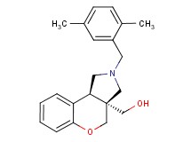 [(3aS*,9bS*)-2-(2,5-dimethylbenzyl)-1,2,3,9b-tetrahydrochromeno[3,4-c]pyrrol-3a(4H)-yl]methanol