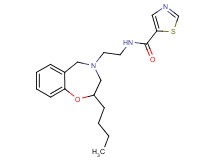 N-[2-(2-butyl-2,3-dihydro-1,4-benzoxazepin-4(5H)-yl)ethyl]-1,3-thiazole-5-carboxamide