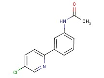 N-[3-(5-chloro-2-pyridinyl)phenyl]acetamide