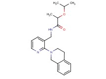 N-{[2-(3,4-dihydroisoquinolin-2(1H)-yl)pyridin-3-yl]methyl}-2-isopropoxypropanamide