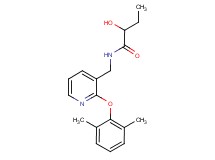 N-{[2-(2,6-dimethylphenoxy)pyridin-3-yl]methyl}-2-hydroxybutanamide