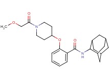 N-2-adamantyl-2-{[1-(methoxyacetyl)-4-piperidinyl]oxy}benzamide