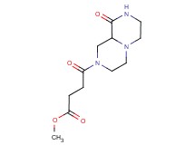 methyl 4-oxo-4-(9-oxooctahydro-2H-pyrazino[1,2-a]pyrazin-2-yl)butanoate