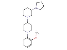 1'-(2-methoxyphenyl)-3-(1-pyrrolidinyl)-1,4'-bipiperidine