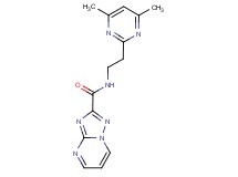 N-[2-(4,6-dimethylpyrimidin-2-yl)ethyl][1,2,4]triazolo[1,5-a]pyrimidine-2-carboxamide