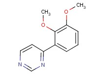 4-(2,3-dimethoxyphenyl)pyrimidine