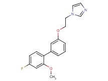 1-{2-[(4'-fluoro-2'-methoxybiphenyl-3-yl)oxy]ethyl}-1H-imidazole