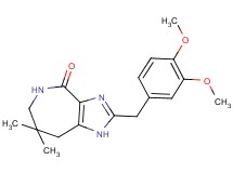 2-(3,4-dimethoxybenzyl)-7,7-dimethyl-5,6,7,8-tetrahydroimidazo[4,5-c]azepin-4(1H)-one