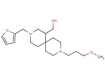 [3-(2-furylmethyl)-9-(3-methoxypropyl)-3,9-diazaspiro[5.5]undec-1-yl]methanol