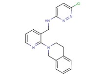 6-chloro-N-{[2-(3,4-dihydroisoquinolin-2(1H)-yl)pyridin-3-yl]methyl}pyridazin-3-amine