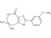 2-(3-methoxyphenyl)-7,7-dimethyl-5,6,7,8-tetrahydroimidazo[4,5-c]azepin-4(1H)-one