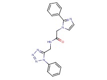 2-(2-phenyl-1H-imidazol-1-yl)-N-[(1-phenyl-1H-tetrazol-5-yl)methyl]acetamide