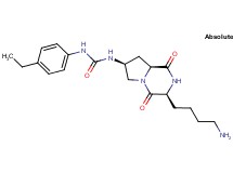 N-[(3S,7S,8aS)-3-(4-aminobutyl)-1,4-dioxooctahydropyrrolo[1,2-a]pyrazin-7-yl]-N'-(4-ethylphenyl)urea