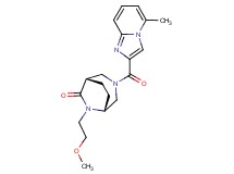 (1S*,5R*)-6-(2-methoxyethyl)-3-[(5-methylimidazo[1,2-a]pyridin-2-yl)carbonyl]-3,6-diazabicyclo[3.2.2]nonan-7-one