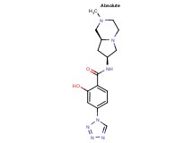 2-hydroxy-N-[(7S,8aS)-2-methyloctahydropyrrolo[1,2-a]pyrazin-7-yl]-4-(1H-tetrazol-1-yl)benzamide