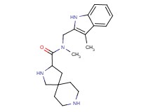 N-methyl-N-[(3-methyl-1H-indol-2-yl)methyl]-2,8-diazaspiro[4.5]decane-3-carboxamide dihydrochloride