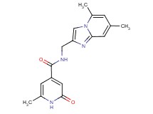 N-[(5,7-dimethylimidazo[1,2-a]pyridin-2-yl)methyl]-6-methyl-2-oxo-1,2-dihydropyridine-4-carboxamide