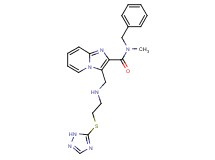 N-benzyl-N-methyl-3-({[2-(1H-1,2,4-triazol-5-ylthio)ethyl]amino}methyl)imidazo[1,2-a]pyridine-2-carboxamide
