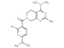 3-{[4-(dimethylamino)-2-methyl-5,8-dihydropyrido[3,4-d]pyrimidin-7(6H)-yl]carbonyl}-6-isopropyl-2-pyridinol