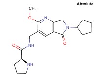 (2S)-N-[(6-cyclopentyl-2-methoxy-5-oxo-6,7-dihydro-5H-pyrrolo[3,4-b]pyridin-3-yl)methyl]pyrrolidine-2-carboxamide
