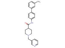 N-(3'-methyl-4-biphenylyl)-1-(3-pyridinylmethyl)-4-piperidinecarboxamide