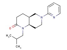 (4aS*,8aR*)-1-isobutyl-6-(2-pyridinyl)octahydro-1,6-naphthyridin-2(1H)-one