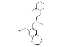 1-{2-[[(8-methoxy-3,4-dihydro-2H-1,5-benzodioxepin-7-yl)methyl](methyl)amino]ethyl}piperidin-2-one