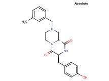 (3S,9aR)-3-(4-hydroxybenzyl)-8-(3-methylbenzyl)tetrahydro-2H-pyrazino[1,2-a]pyrazine-1,4(3H,6H)-dione