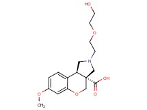 (3aR*,9bR*)-2-[2-(2-hydroxyethoxy)ethyl]-7-methoxy-1,2,3,9b-tetrahydrochromeno[3,4-c]pyrrole-3a(4H)-carboxylic acid