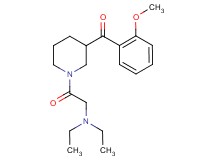 [1-(N,N-diethylglycyl)-3-piperidinyl](2-methoxyphenyl)methanone
