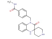 N-methyl-4-[(3'-oxo-1'H-spiro[piperidine-4,2'-quinoxalin]-4'(3'H)-yl)methyl]benzamide hydrochloride