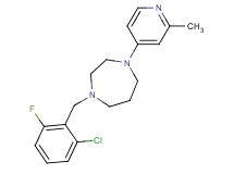 1-(2-chloro-6-fluorobenzyl)-4-(2-methyl-4-pyridinyl)-1,4-diazepane