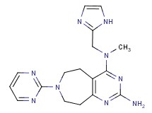 N~4~-(1H-imidazol-2-ylmethyl)-N~4~-methyl-7-pyrimidin-2-yl-6,7,8,9-tetrahydro-5H-pyrimido[4,5-d]azepine-2,4-diamine