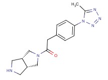 rel-(3aR,6aS)-2-{[4-(5-methyl-1H-tetrazol-1-yl)phenyl]acetyl}octahydropyrrolo[3,4-c]pyrrole hydrochloride