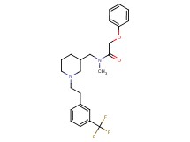 N-methyl-2-phenoxy-N-[(1-{2-[3-(trifluoromethyl)phenyl]ethyl}-3-piperidinyl)methyl]acetamide