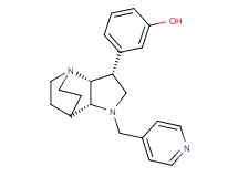 3-[(3R*,3aR*,7aR*)-1-(pyridin-4-ylmethyl)octahydro-4,7-ethanopyrrolo[3,2-b]pyridin-3-yl]phenol