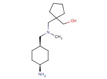 (1-{[[(cis-4-aminocyclohexyl)methyl](methyl)amino]methyl}cyclopentyl)methanol