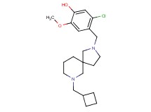 5-chloro-4-{[7-(cyclobutylmethyl)-2,7-diazaspiro[4.5]dec-2-yl]methyl}-2-methoxyphenol